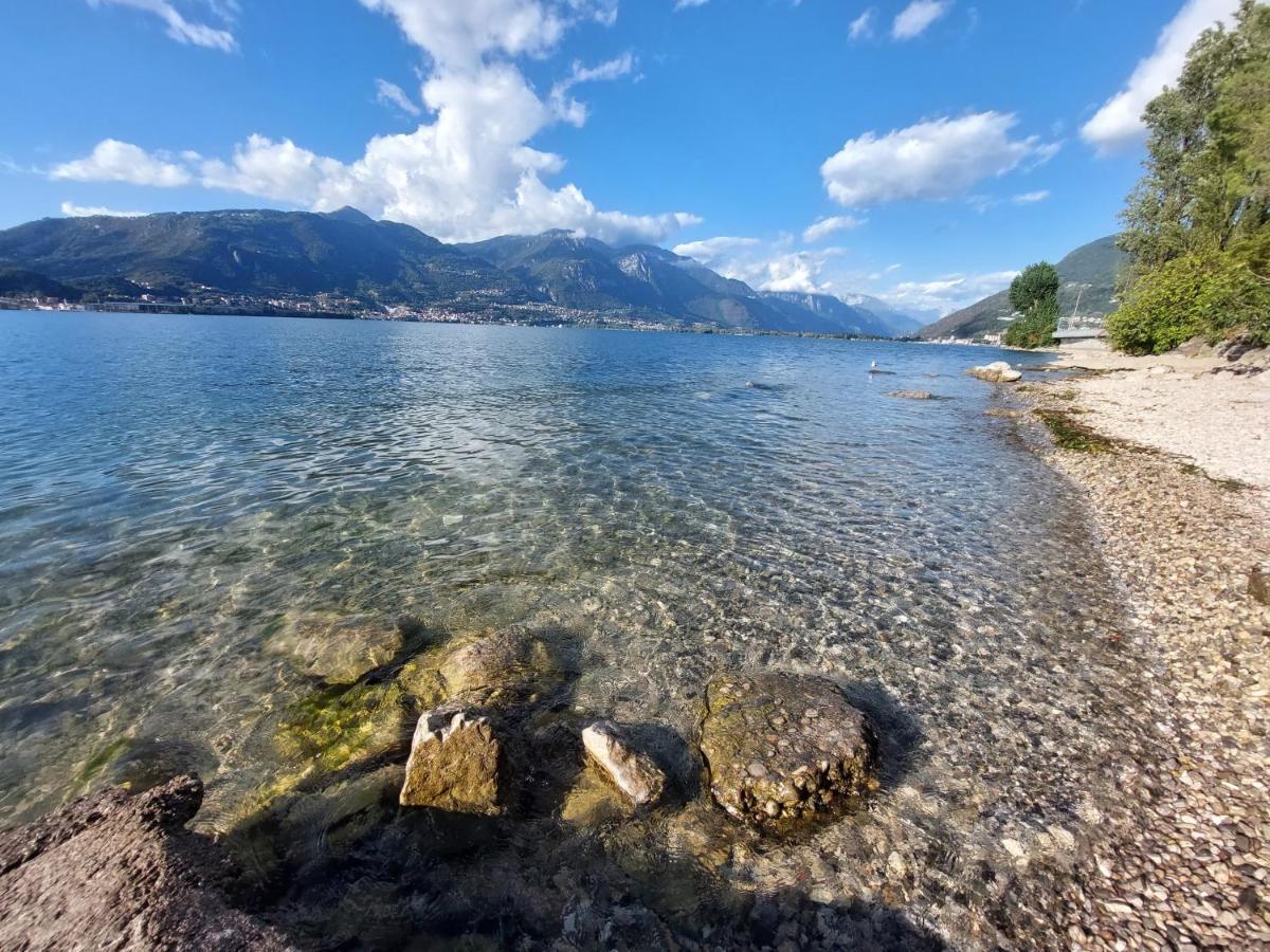 Iseo Lake Villa Con Vista Lago E Piscina Costa Volpino Kültér fotó